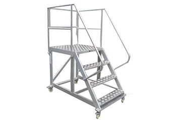 Movable Aluminium Ladders With Platform Movable Aluminium Ladders With Platform